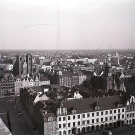 Panorama miasta z Kościoła Świętej Elżbiety
