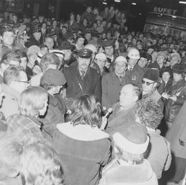 Odjazd delegatów na VII Zjazd PZPR
