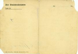 Odpis skrócony aktu urodzenia Szczepana Grzesiaka
