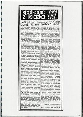 Syberyjska sonata. POSŁOWIE. Do książki pod tytułem „OCIOSANI” ZOFII TARKOCIŃSKIEJ. Czy to już ty...