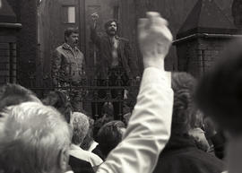 Demonstracja 1 maja 1988 we Wrocławiu