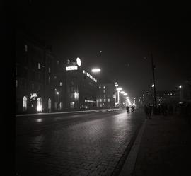 Karola Świerczewskiego nocą