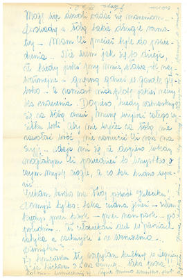 List do Juliana Fercza