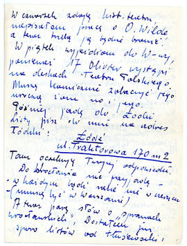 List do Juliana Fercza