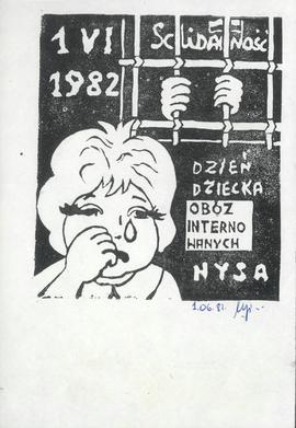 Dzień dziecka - obóz internowanych