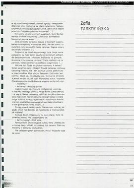 Syberyjska sonata. POSŁOWIE. Do książki pod tytułem „OCIOSANI” ZOFII TARKOCIŃSKIEJ. Czy to już ty...