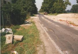 Zniszczenia po powodzi w 1997 r.