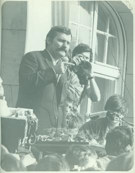 Lech Wałęsa we Wrocławiu 1981