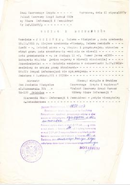 Wyciąg z dokumentów [odpis]