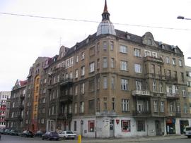 Skrzyżowanie Łódzkiej i Wesołej
