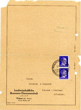 List [dot. zamówienia na maszyny]