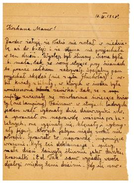 List do Marii Fercz