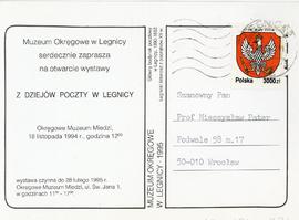 Zaproszenie na otwarcie wystawy