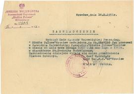 Zaświadczenie