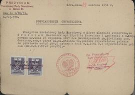 Poświadczenie obywatelstwa