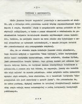 "Problemy w zawieszeniu"