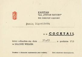 Zaproszenie na przyjęcie