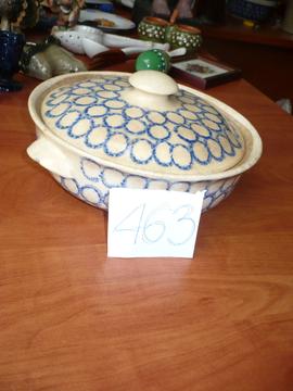Pojemnik ceramiczny z przykrywką
