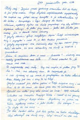 List do Juliana Fercza