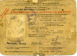 Personenausweis/Dowód tożsamości osoby Nr. 4371