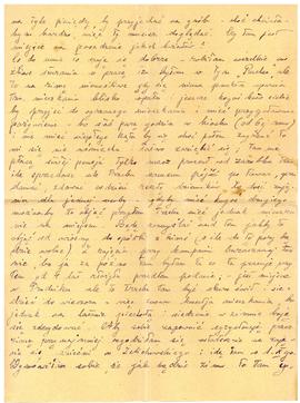 List do Juliana Fercza